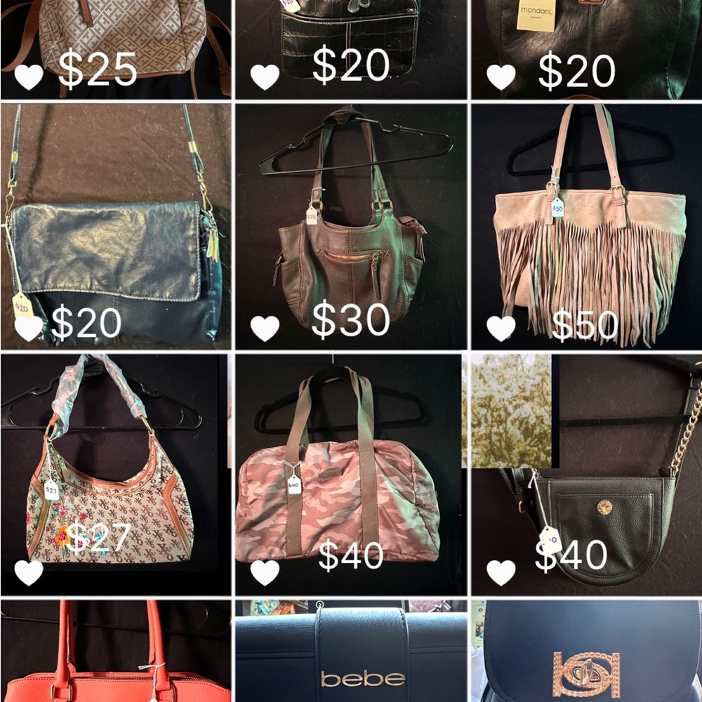 Multiple Women’s Name Brand Purses